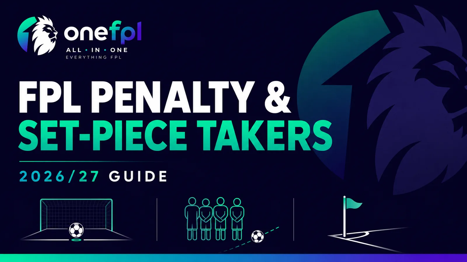 FPL Penalty and Set-Piece Takers 2026/27: GW1 Competitive Clues